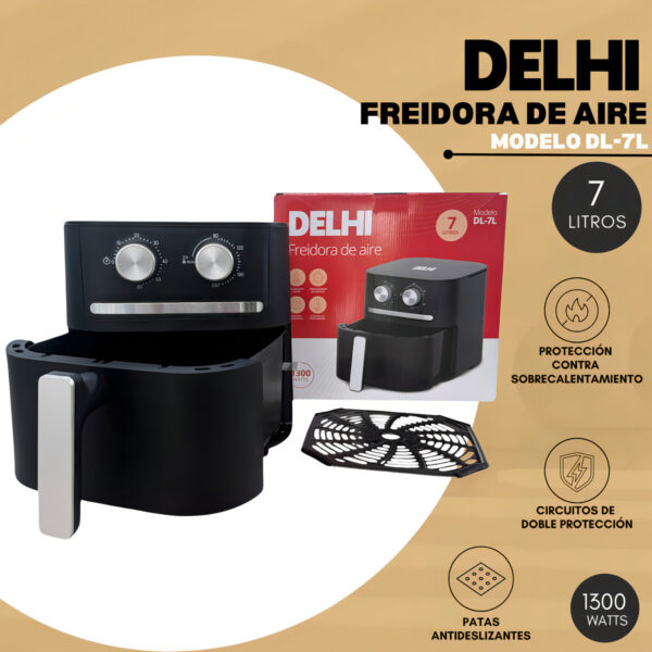 Freidora de aire Delhi 7lts - Image 2
