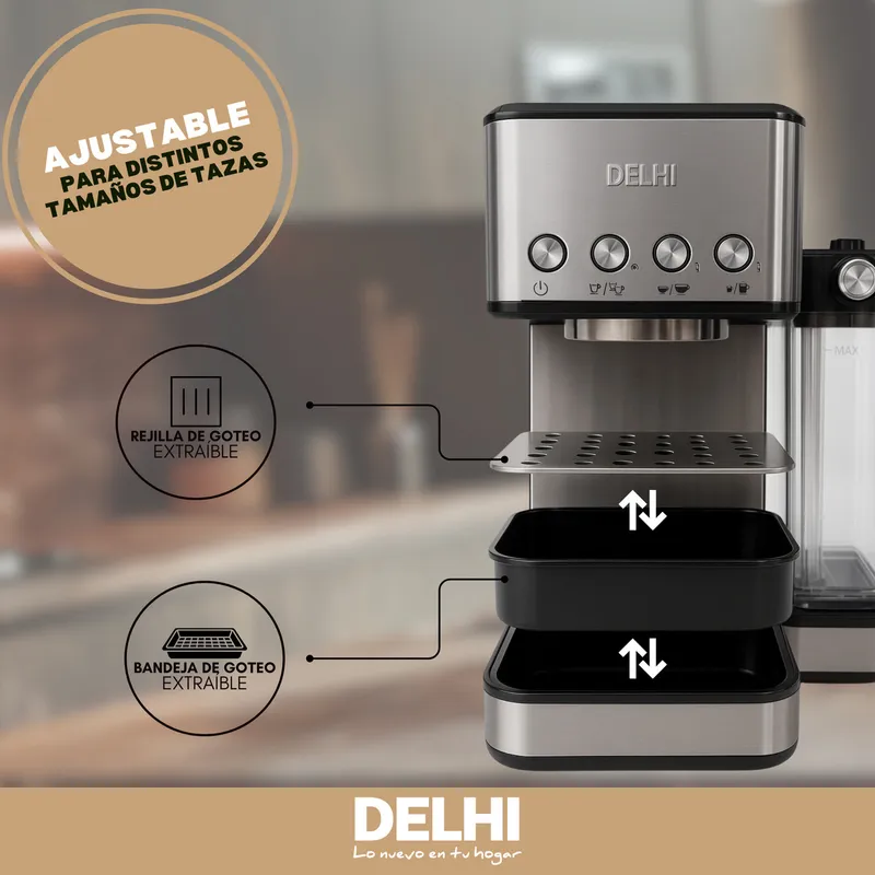 D_Q_NP_602076-MLA93837613476_102025-B DELHI DL-809 CAFETERA ESPRESSO MULTICAPSULA 3 en 1 - Image 2
