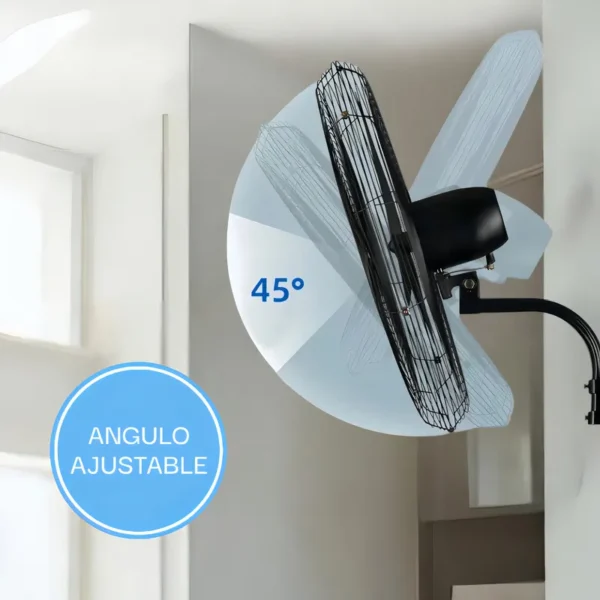 Ventilador Industrial 30 Pulgadas 2 En1 Pie/pared Delhi 180w - Image 5