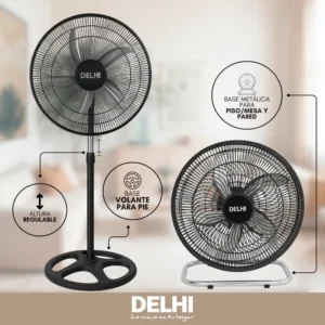 D_Q_NP_780711-MLA94563125037_102025-B-300x300-1 Ventilador 18 Pulgadas 3en1 Delhi 95w Aspas Metálicas 220v - Image 2