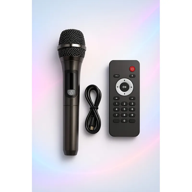D_Q_NP_820564-MLA94045592478_102025-B Parlante Inalámbrico Aux Bluetooth Fm Delhi 4000w Luces Led Color Negro - Image 2